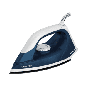 Havells Glace Plus Dry Iron | 1000 Watts | Stainless Steel | Blue