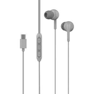 boAt Bassheads 100 C Wired in Ear Earphones | with Type C Jack in-Line Microphone | 10Mm Drivers | Grey