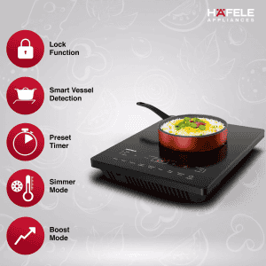 Hafele Magnechef Induction Cooktop | 2100W | Black