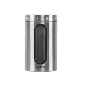 Milton Steel Crispy Storage Jar | 1000 ml