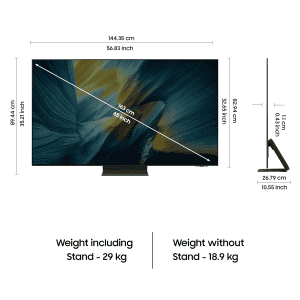 Samsung 4K Ultra HD Smart OLED TV | 163 cm (65 inches) | QA65S95FAULXL
