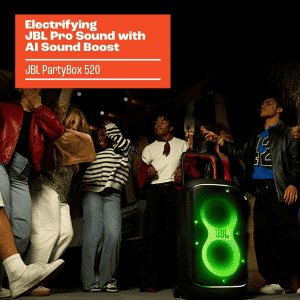 JBL PartyBox 520 Party Speaker | 400 W | JBLPARTYBOX520IN