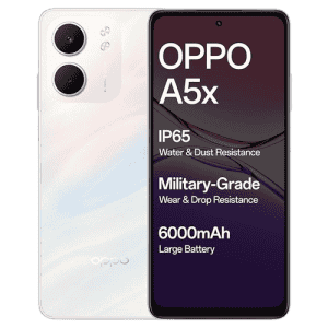 OPPO A5X 5G | 4GB | 128GB | Laser White
