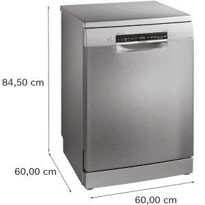 Bosch 15 Place Series 6 Dishwasher | Silver | SMS6HMI00I