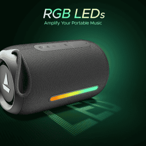 boAt Stone 358 PRO Portable Bluetooth Speaker | 14 W | Groovy Grey