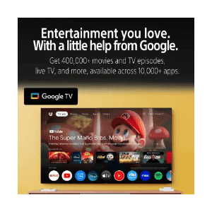 Sony Bravia 5 4K Ultra HD Smart Mini LED Google TV | 139 cm (55 inch) | Black | K-55XR55A