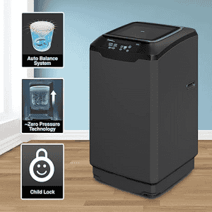 Godrej Avanced Digital Display Fully Automatic Top Load Washing Machine | 8 kg | Graphite Grey | WTEON ALR C 80 5.0 FDANS GPGR