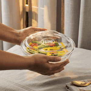 Iveo Borosilicate Glass Casserole | IVBMCAS1000RD