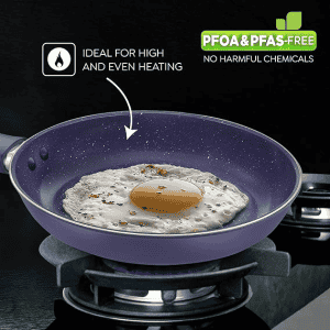 Prestige Ceraglide Ceramic Coated Non Stick Fry Pan | 22CM | Blue | 38250