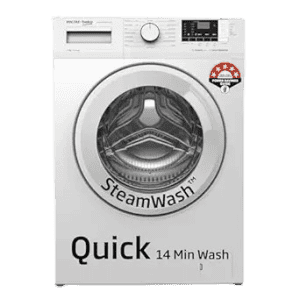 Voltas Beko Fully Automatic Front Load Washing Machine | 7 kg | White | WFL7012B7JVBKA/WXV