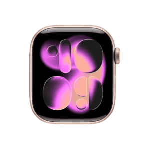 Apple Watch Series 11 | GPS | 46mm | Rose Gold Aluminium Case Light Blush Sport Band  | S/M | Light Blush Strap | MEV64HN/A