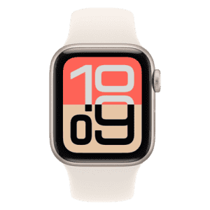 Apple Watch SE 3 | GPS + Cellular | 44 mm | Aluminium Case With Sport Band | S/M | Starlight