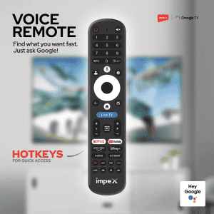 Impex evoQ 4K QLED GoogleTV | 109cm (43 inch) | 43S4QLF3