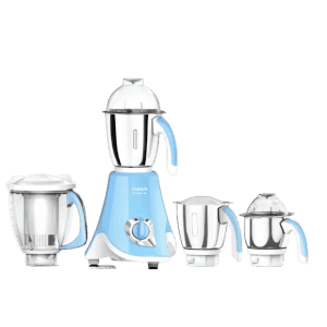 Vidiem Eva Super Blu 750W Mixer Grinder | 4 Jars | Blue