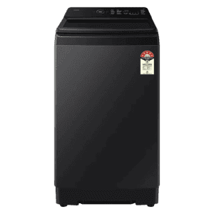 Samsung Inverter Fully Automatic Top Load Washing Machine | 8 kg | 5 Star | Black Caviar | WA80F08E2BTL