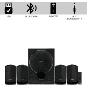 SONY SA-D40 80 W Bluetooth Home Theatre | 4.1 Channel | Black