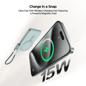 boAt EnergyShroom Magnacharge Power Bank | 10000 mAh | PB330