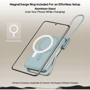 boAt EnergyShroom Magnacharge Power Bank | 10000 mAh | PB330