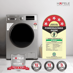 Hafele Amara 8014W Fully Automatic Front Load Washing Machine | 8 kg