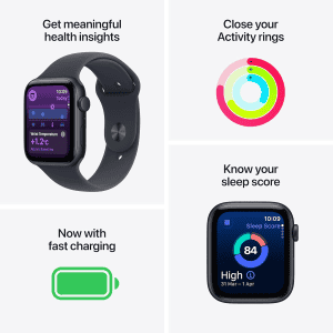Apple Watch SE 3 | GPS | 40mm | Starlight Aluminium Case Starlight Sport Band | M/L | Starlight Strap