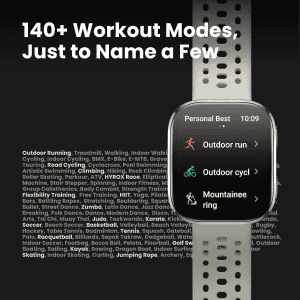 Amazfit Bip 6 Smart Watch | 46mm | Black