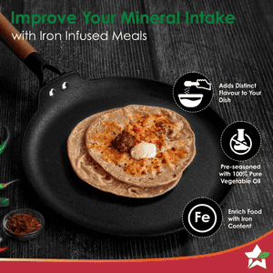 Wonderchef Ferro Light Weight Dosa Tawa | 30 cm