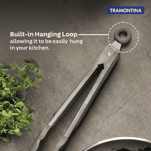 Tramontina Softta Silicone Multipurpose Tongs | Grey