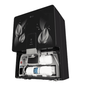 LG Water Purifier | RO + Mineral Booster | Premium Black | 8 L | WW146RTLB