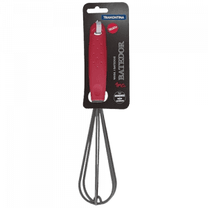 Tramontina Utilita Nylon Whisk With Polypropylene Handle | Red