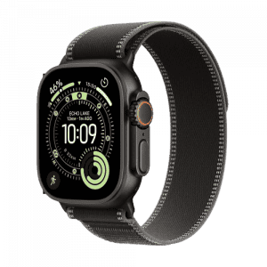 Apple Watch Ultra 3 | GPS + Cellular | 49mm | Titanium Case Black/Charcoal Trail Loop | M/L | Black/Charcoal Strap | MF1H4HN/A