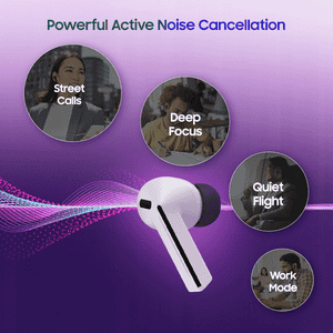 Samsung Galaxy Buds3 FE Earbuds | Active Noise Cancellation | Grey | SM R420NZAAINU