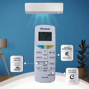 Daikin Inverter Split AC | 2.6 Ton | 4 Star | Copper | PM 2.5 Filter | White | FTKL90UV16L