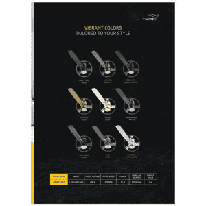 V-Guard Airwiz Light Premium High Speed BLDC Ceiling Fan | 1200 mm | 5 Star | Elegance Brown Matte