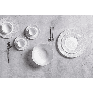 Laopala Diva Velvett Collection Opal Glass Dinner Set | 35 pc