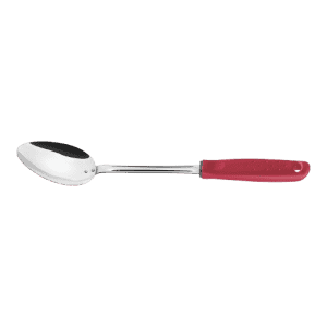 Tramontina Utilita Stainless Steel Serving Spoon | with Polypropylene Handle | Red