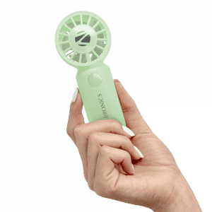 Zebronics Heat Buster 100 Mini Portable Hand Fan | 10500 RPM | 3 Speed Modes | Multiicolour