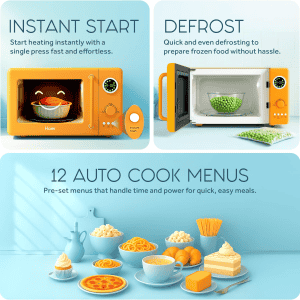 Haier Vogue 20L Solo Microwave Oven I Digital Display | Peach | HIL20V1MOPD