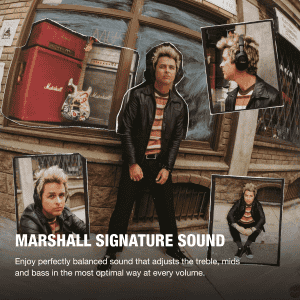 Marshall Monitor III Headphones | Active Noise Canceling | Over Ear Bluetooth | Black