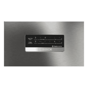 BOSCH Frost Free Triple Door Refrigerator | 6 free standing fridge | 332 L | 3 star | Shiney Silver | CMC33S03GI