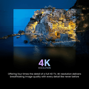 Haier QLED S80 4K Ultra HD Smart Google TV | Dolby Audio | 164cm (65) | H65S80FUX