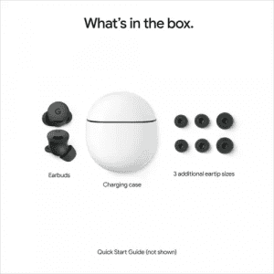 Google Pixel Buds 2a TWS Earbuds | Active Noise Cancellation |  Hazel