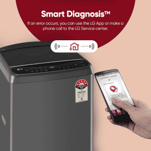 LG Fully Automatic Top Loading Washing Machine | 10 Kg | 5 Star | Middle Black | THD10SWM