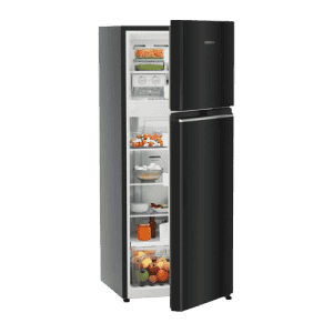 Liebherr Pure NoFrost Double Door Refrigerator | 245 L | 2 Star | Black | TCHbgB 2411
