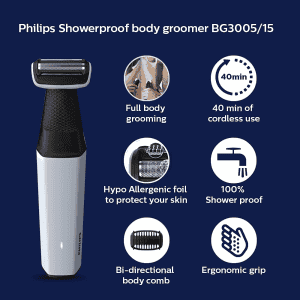 PHILIPS BG3005/15 |  SHOWERPROOF Bodygroomer