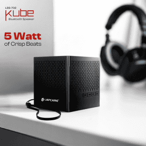 IGear Kube Portable Bluetooth Speaker | 5W | Black | LBS-702