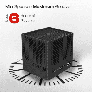 IGear Kube Portable Bluetooth Speaker | 5W | Black | LBS-702