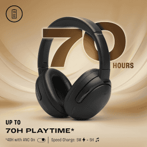 JBL Tour One M3 Wireless Over Ear Headphones | ANC 2.0 | Hi-Res LDAC Audio Spatial 360 Sound | Black | JBLTOURONEM3BLK