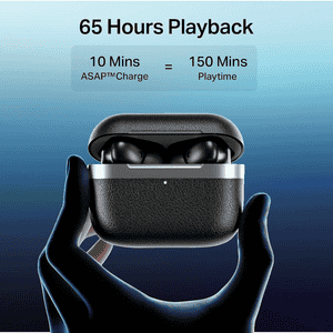 boAt Airdopes Prime 513 ANC | Multipoint Connectivity | Carbon Black