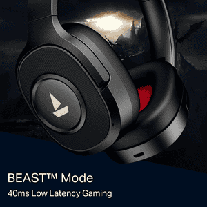 Boat Rockerz Plus 550 ANC | 40mm | Cosmic Black