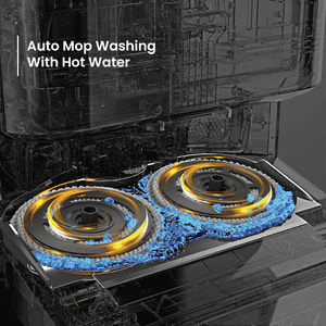 Eureka Forbes Smartclean Fully Automatic Robotic Vacuum Cleaner | Germguard | AI Visual Sensor | GVCDFSCFA00000